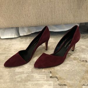 Burgundy Rebecca Minkoff Heels